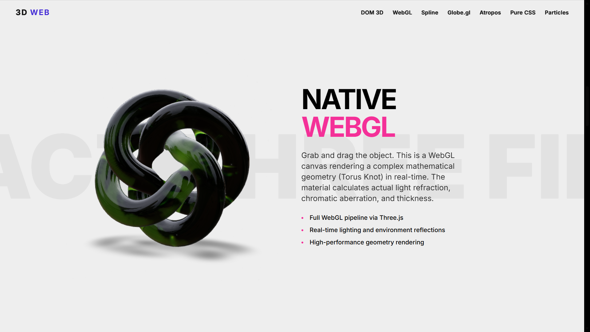 3D Web
