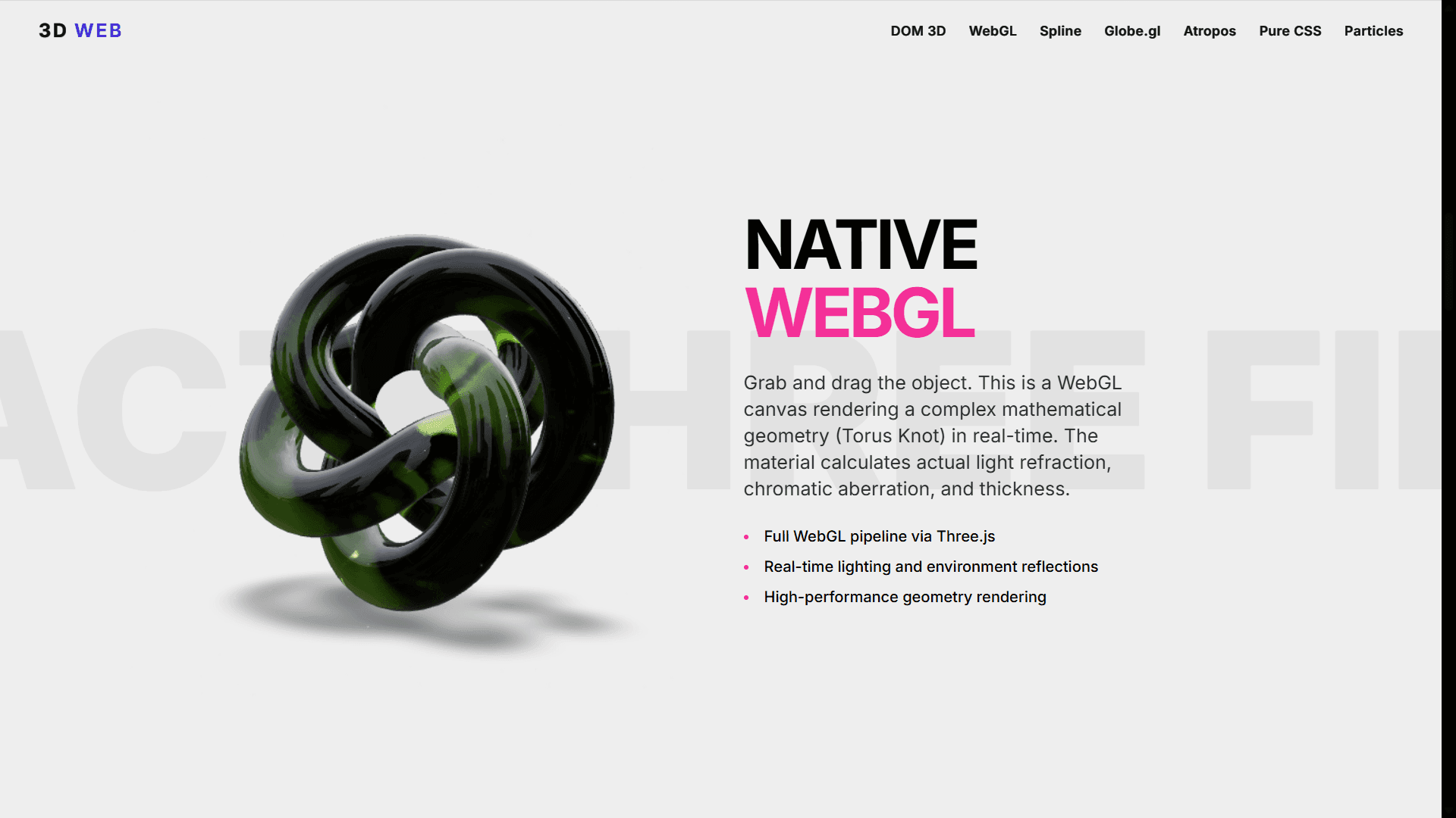 3D Web