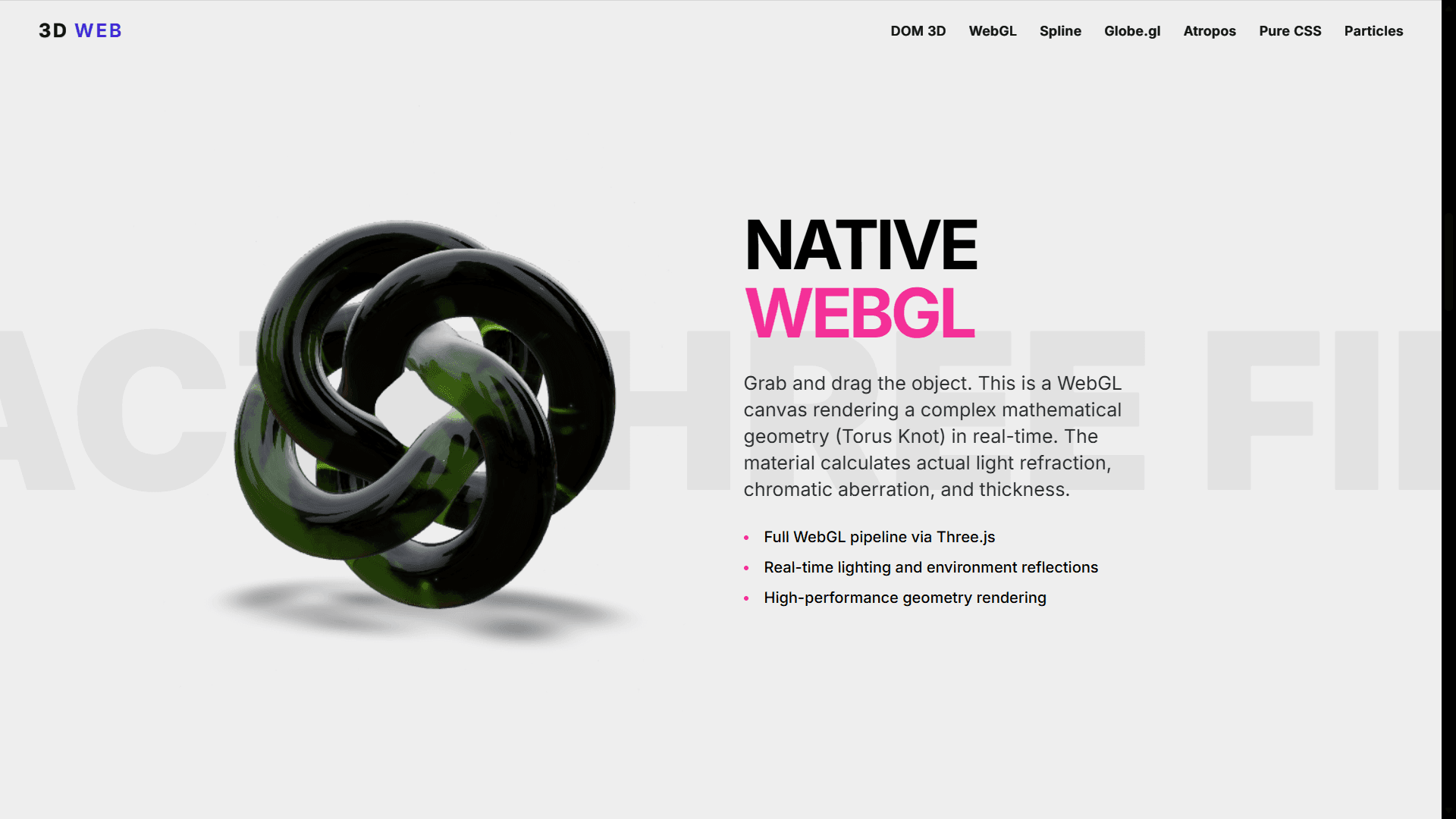 3D Web