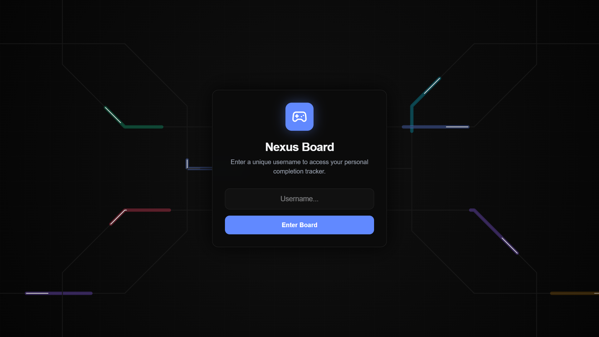 Bento Game Tracker